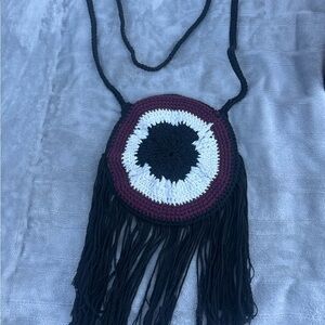 Handmade Crochet Crossbody Bag